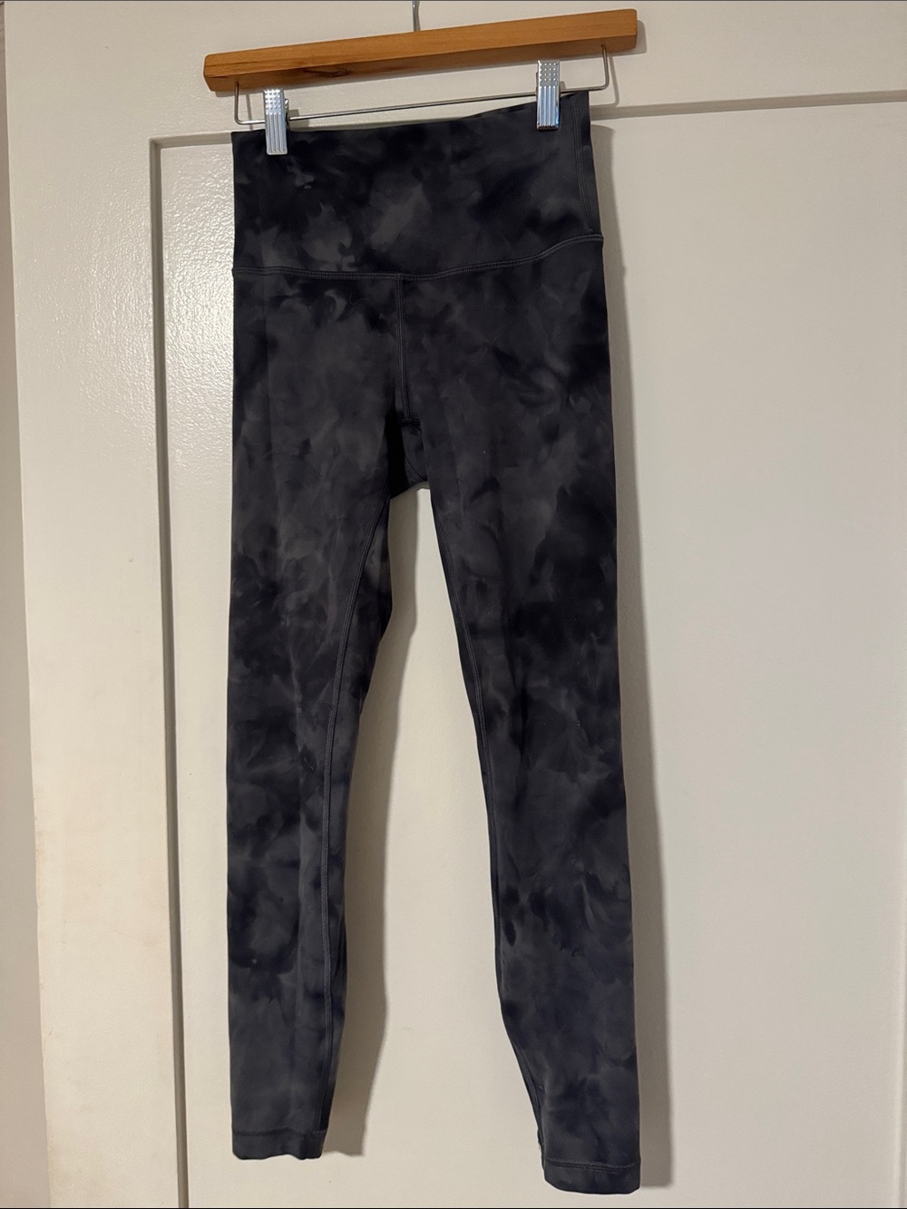 lululemon athletica Black Tie-Dye High-Rise Leggings